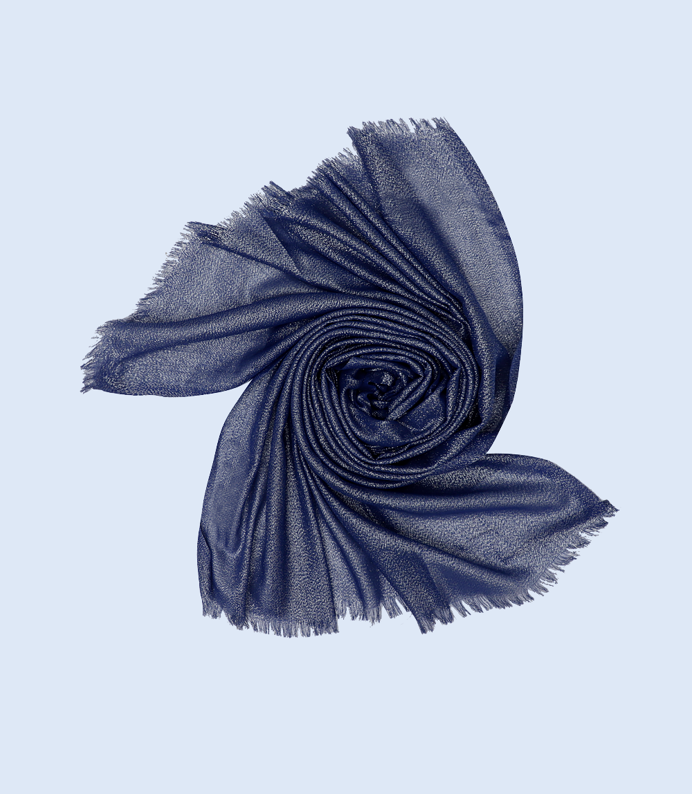 WA1478-BLUE-Women Scarf