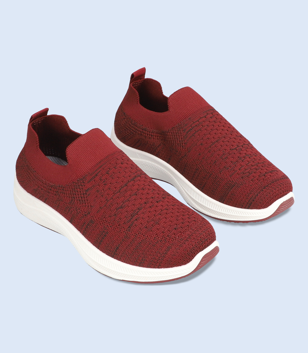 BW10062 MAROON Women Sneaker Borjan