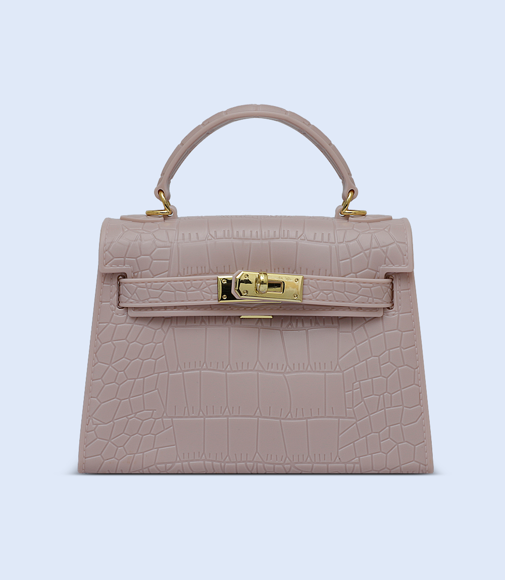 WB2839-BEIGE-Women Boxy Bag