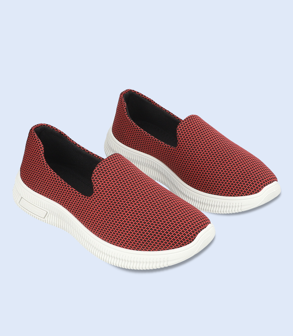 BW10135-MAROON-Women Sneaker