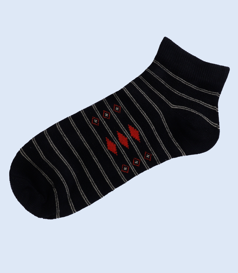 MA1937-BLACK-Men Socks – Borjan