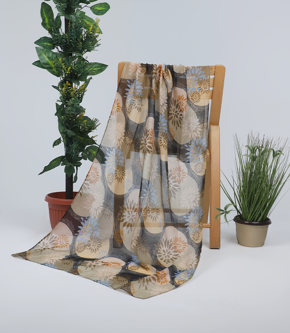 WA1469-SKIN/MULTY-Women Scarf