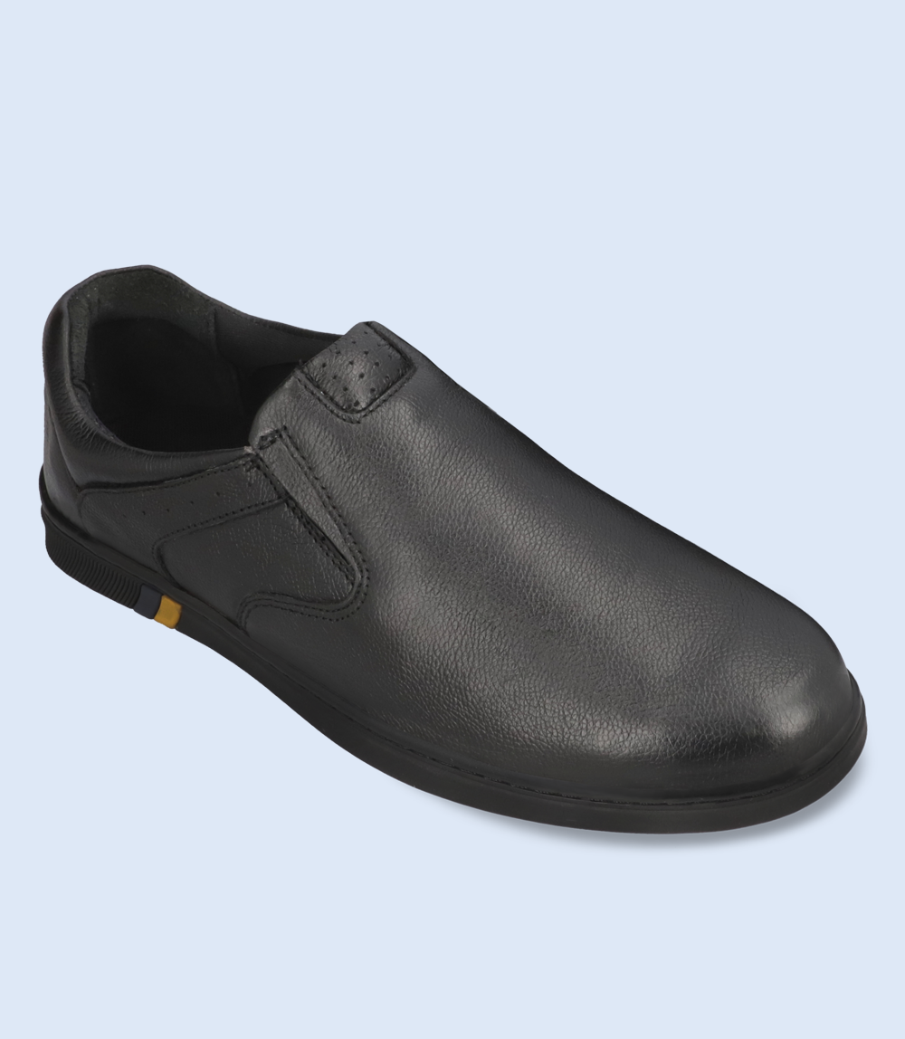 BM6686-BLACK-Men Skywalk Slip on