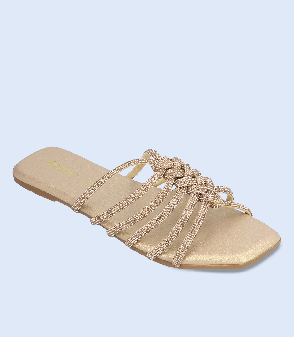 BW10078-GOLDEN-Women Slipper