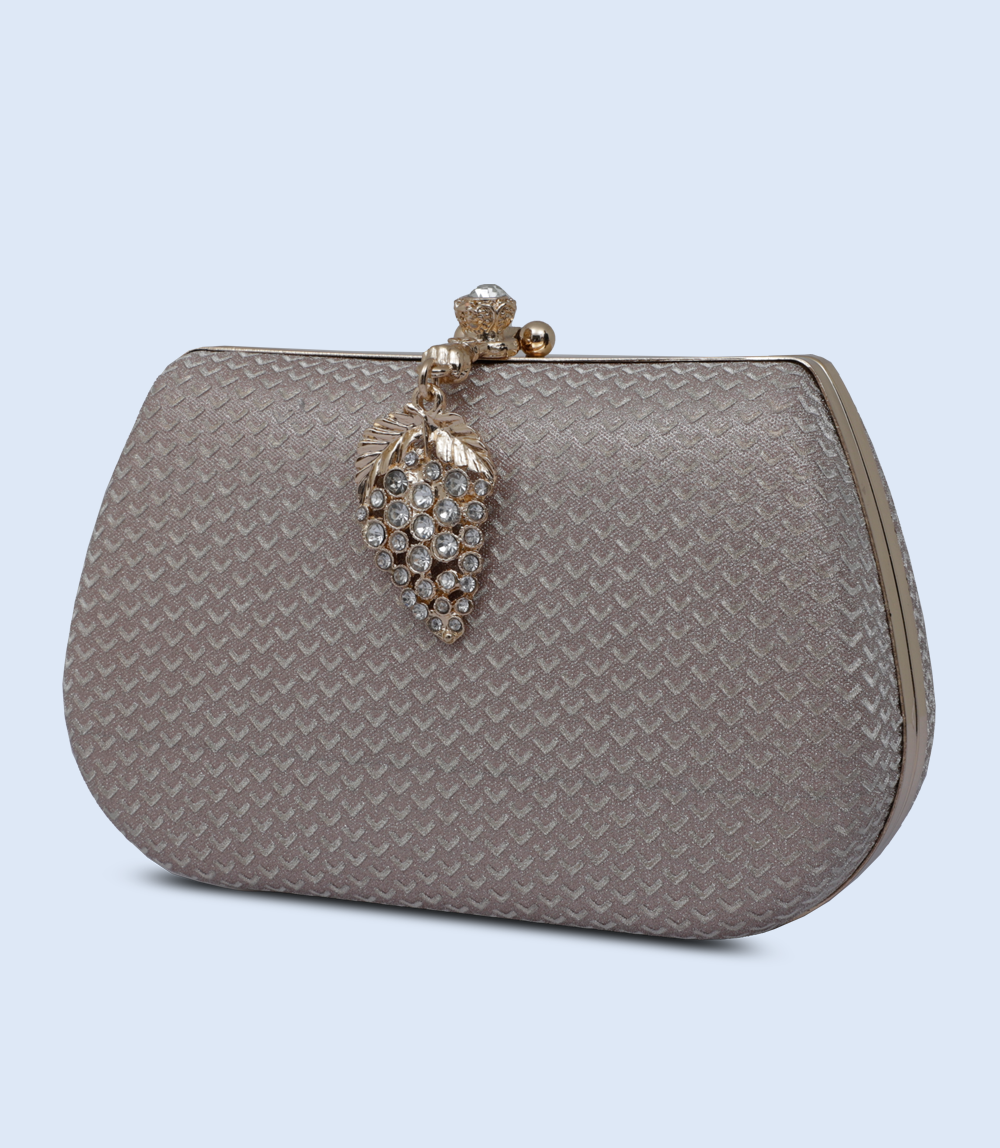 WB2803-GOLDEN-Women Clutch