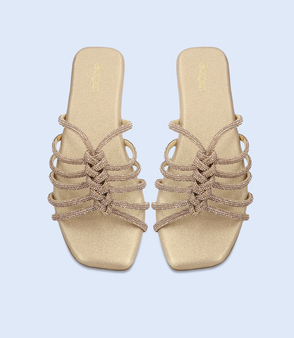 BW10078-GOLDEN-Women Slipper