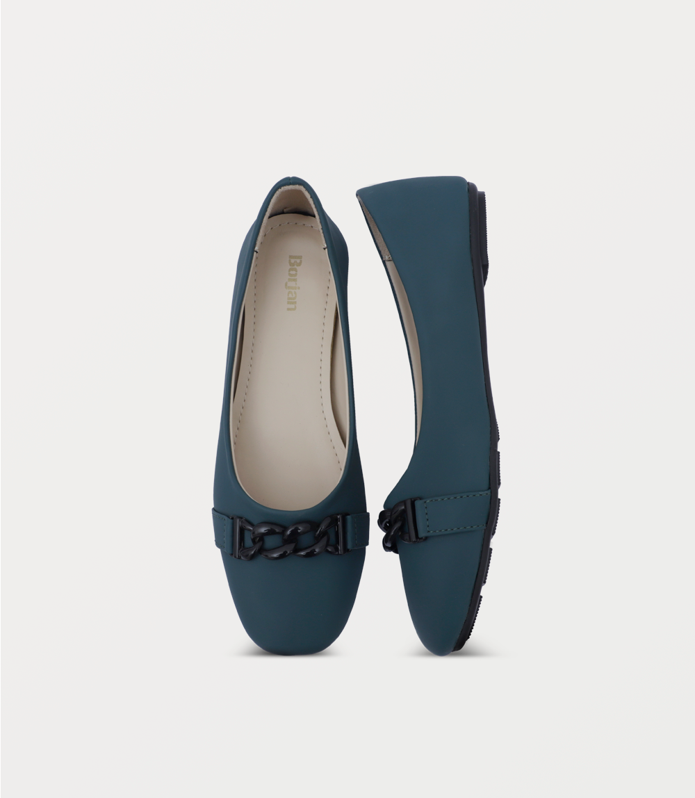 BW10313-TEAL-Women Ballerina